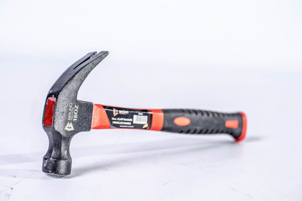 Claw Hammer 160Z Fibre Glass Handle Bruno