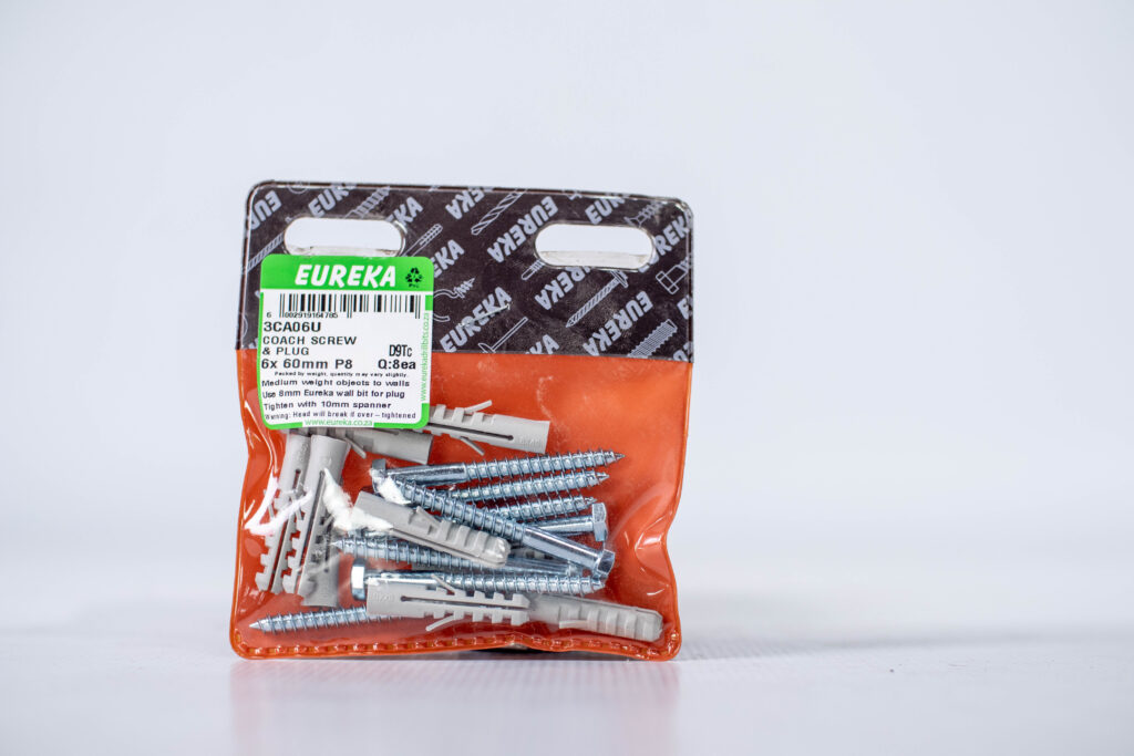 Coach Screw & Plug 6x60mm