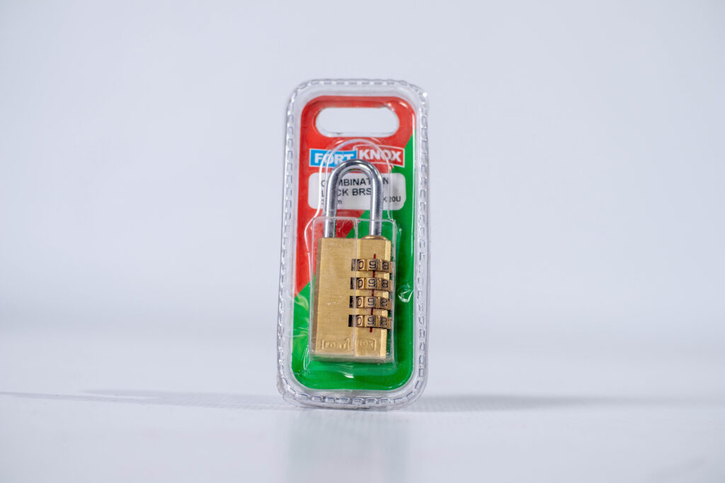 Combination Lock Brs 30mm