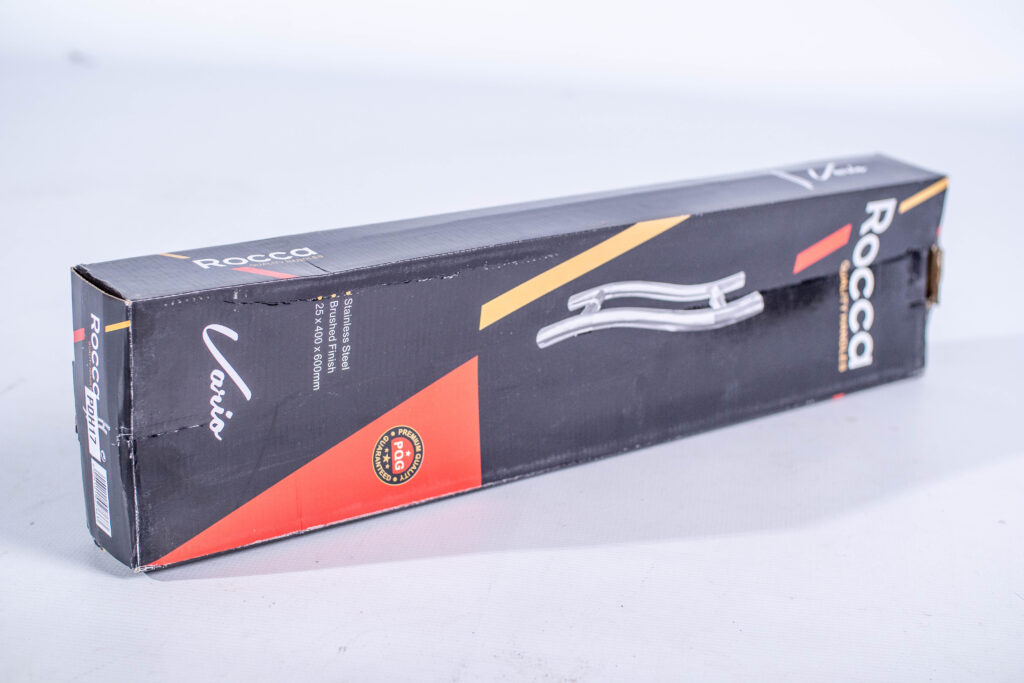 Entrance Door S Handle KM1814 600mm Chrome