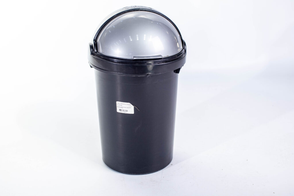 Dust Bin Medium Black 25L