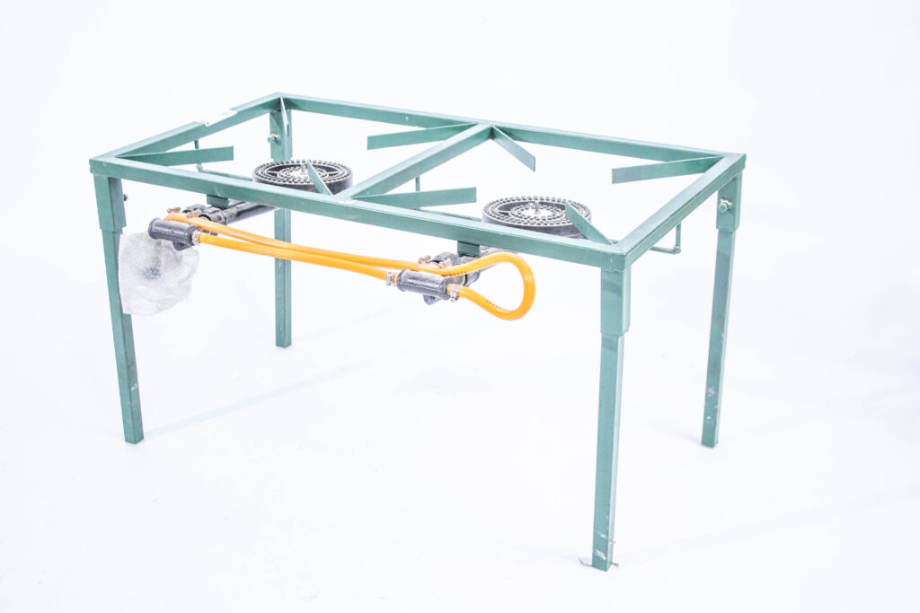 Gas Stove 2 Burner With Stand