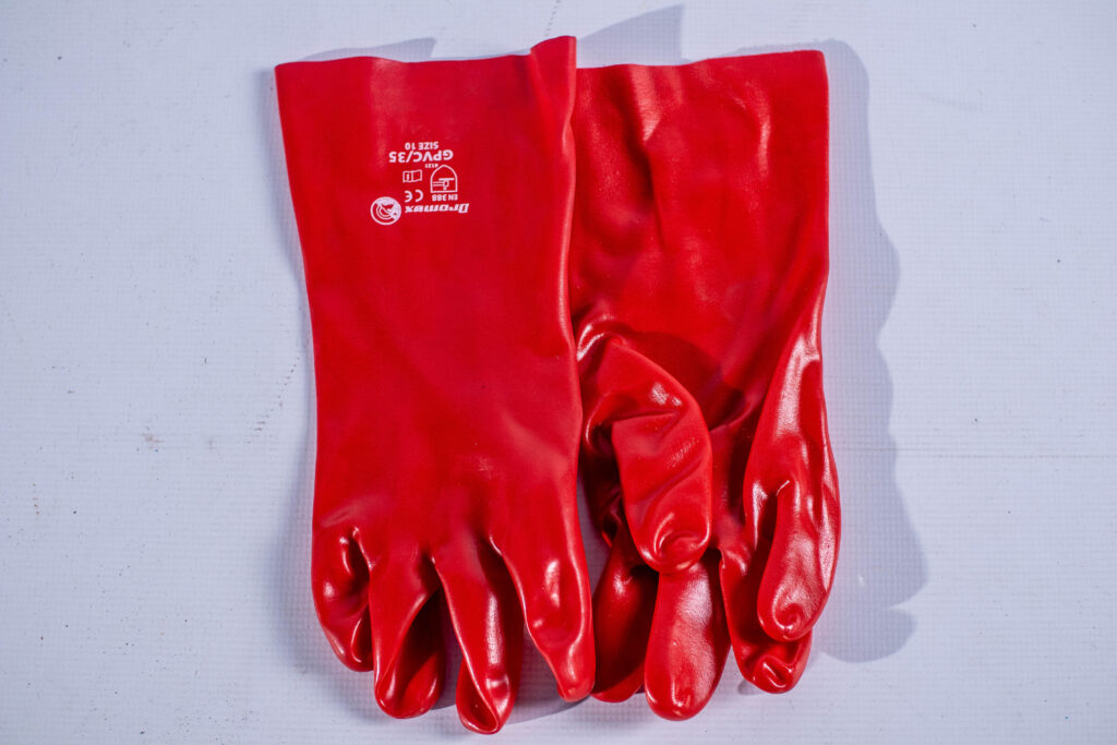 Gloves Pvc Dipped 35cm Elbow