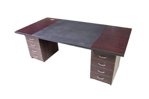 Office Desk Double Pedstals 32mm