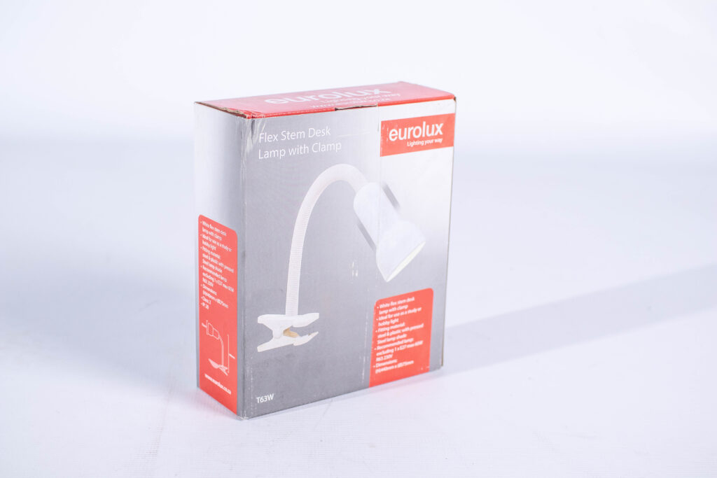Deskclamp 75Mm White