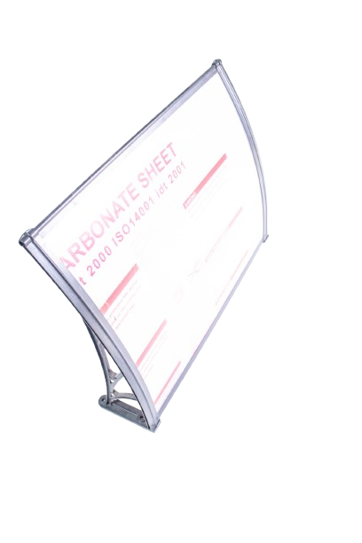 Aluminium Awning Clear Shield 80x100mm