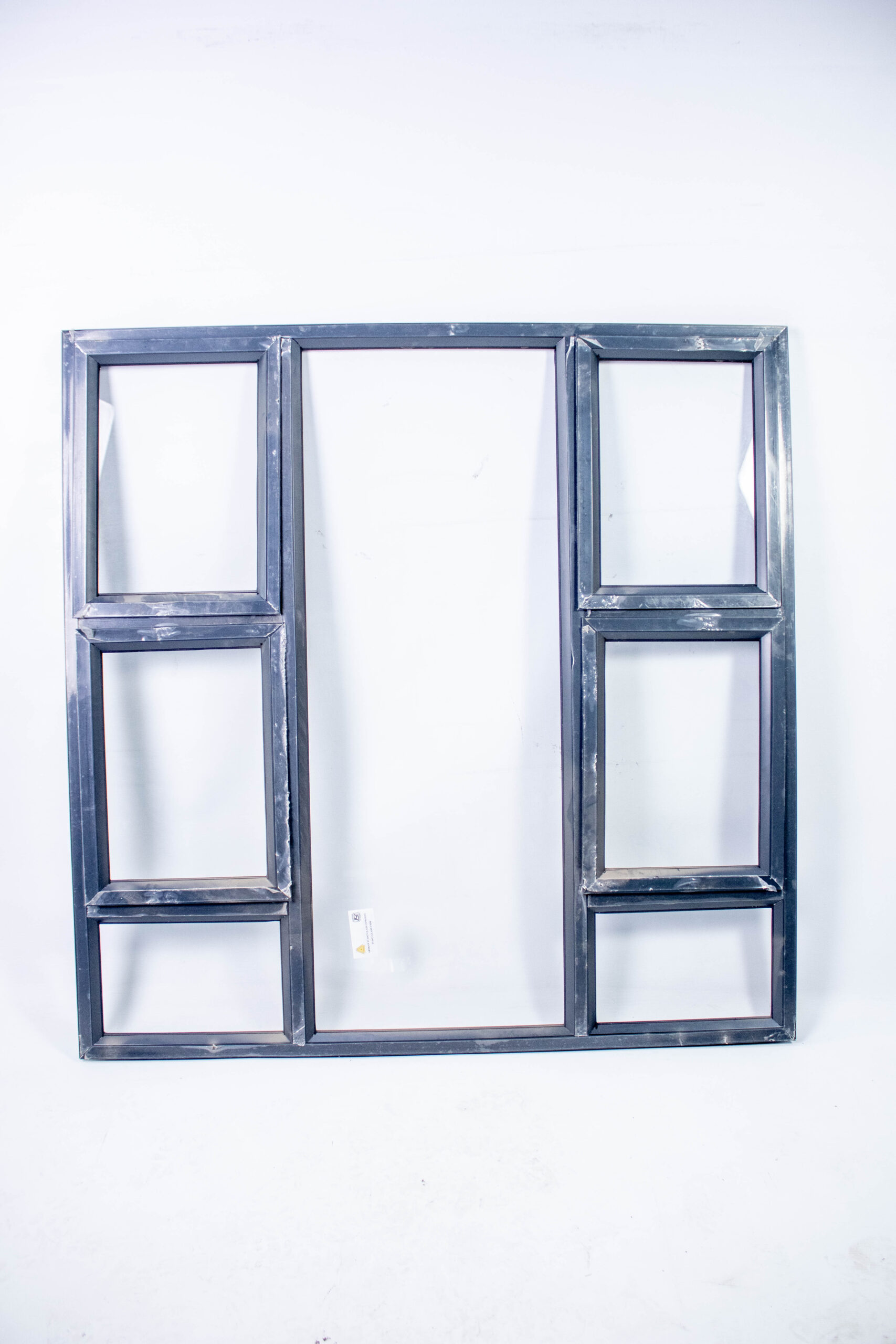 Aluminium Window Charcoal 1500x1500 7Lites
