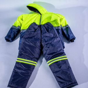 Freezer Suit 2 Tone Lime And Navy