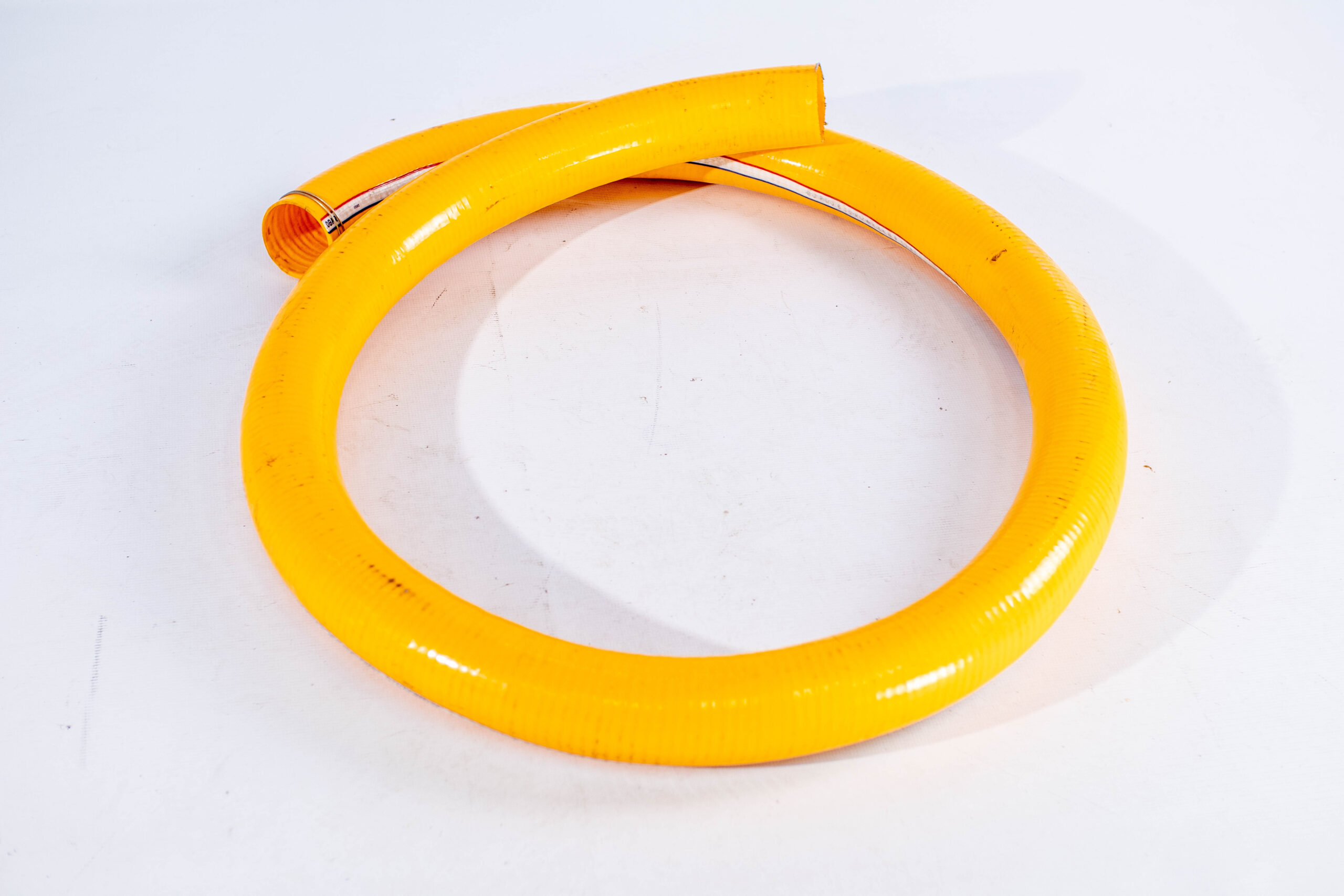 Yellow Flexible PVC Hose Suction 76mm