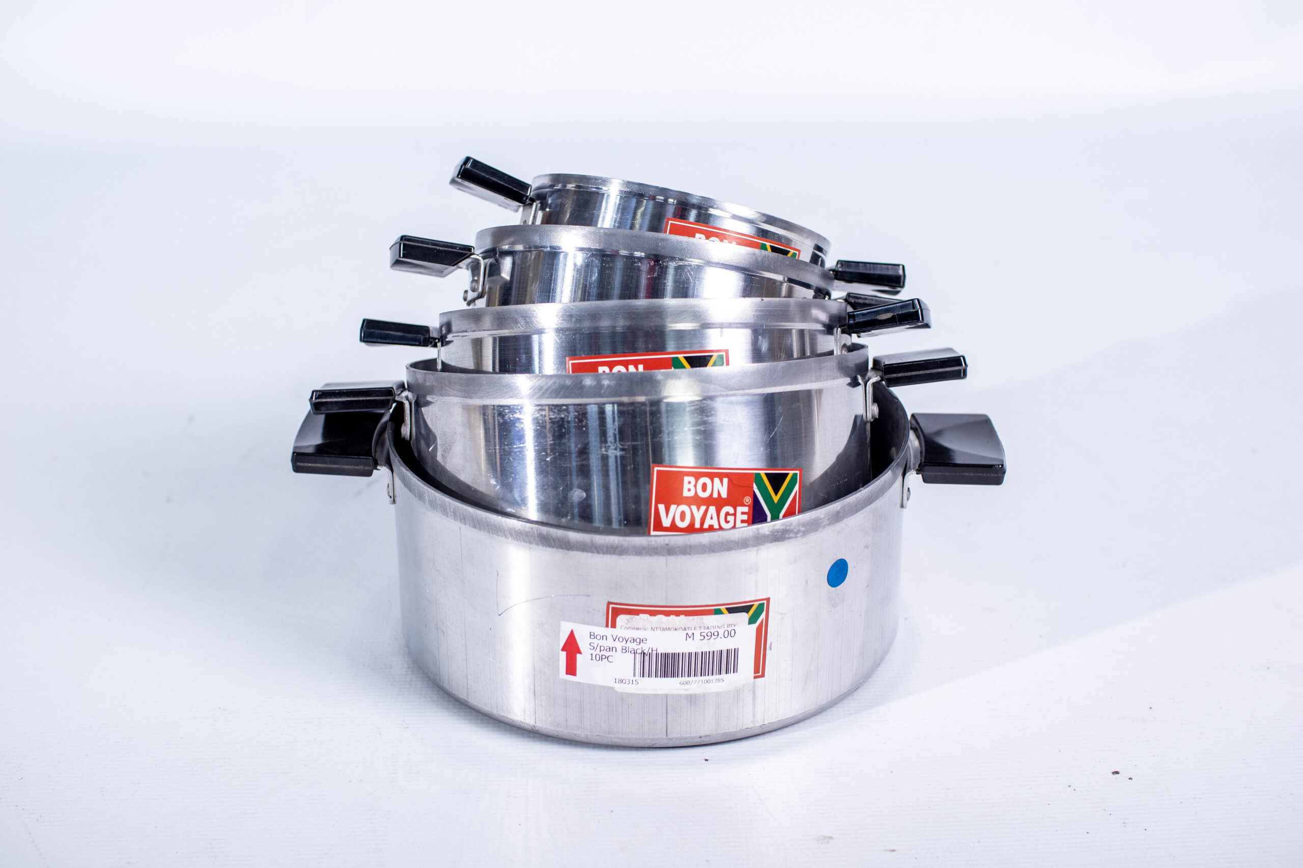 Bon Voyage S Pan Black H 10pc