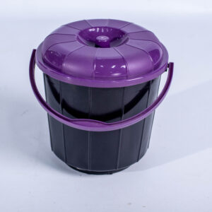 Bucket +Lid 10L Olive