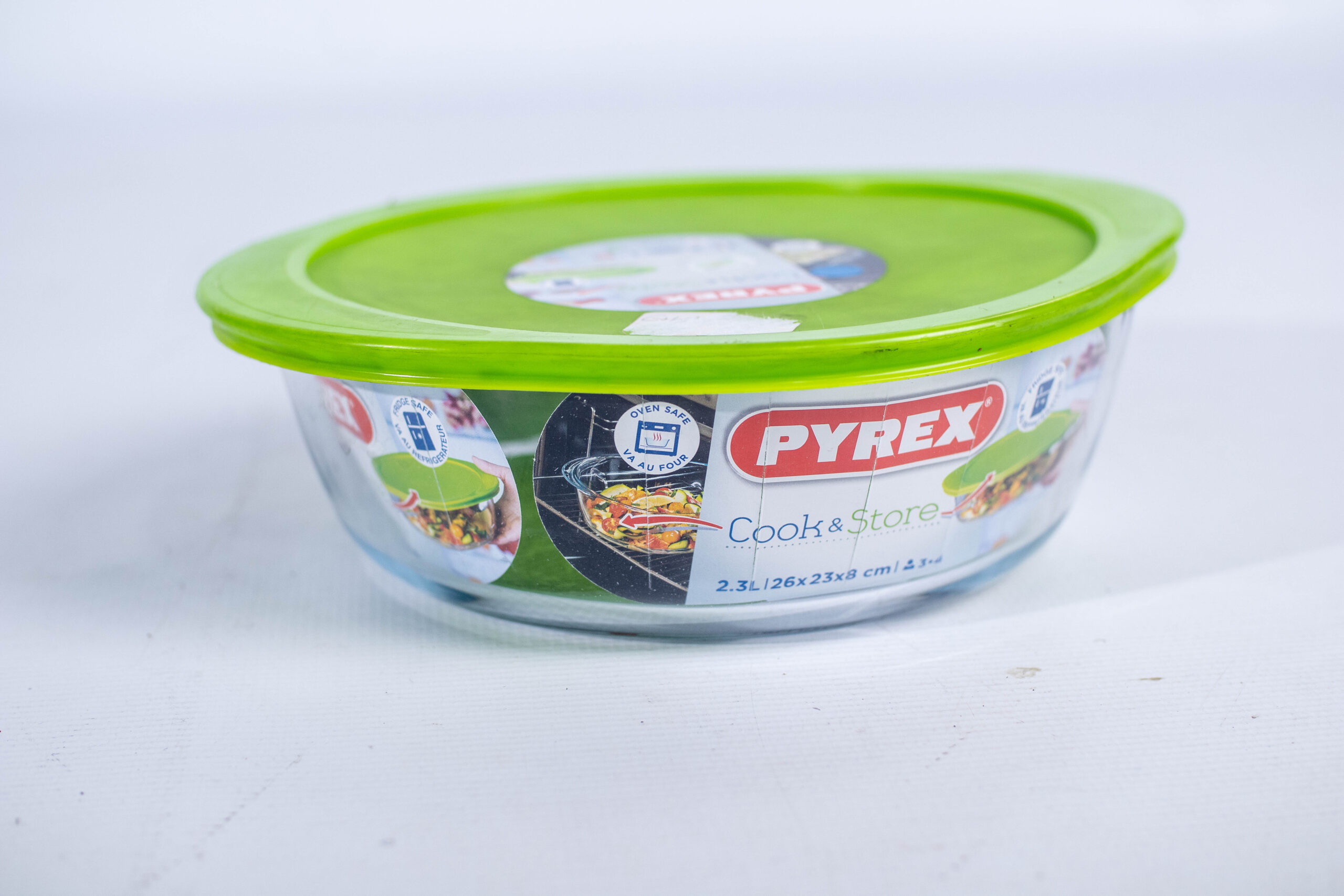Dish Round 2.3lt W-PL Cook n Store