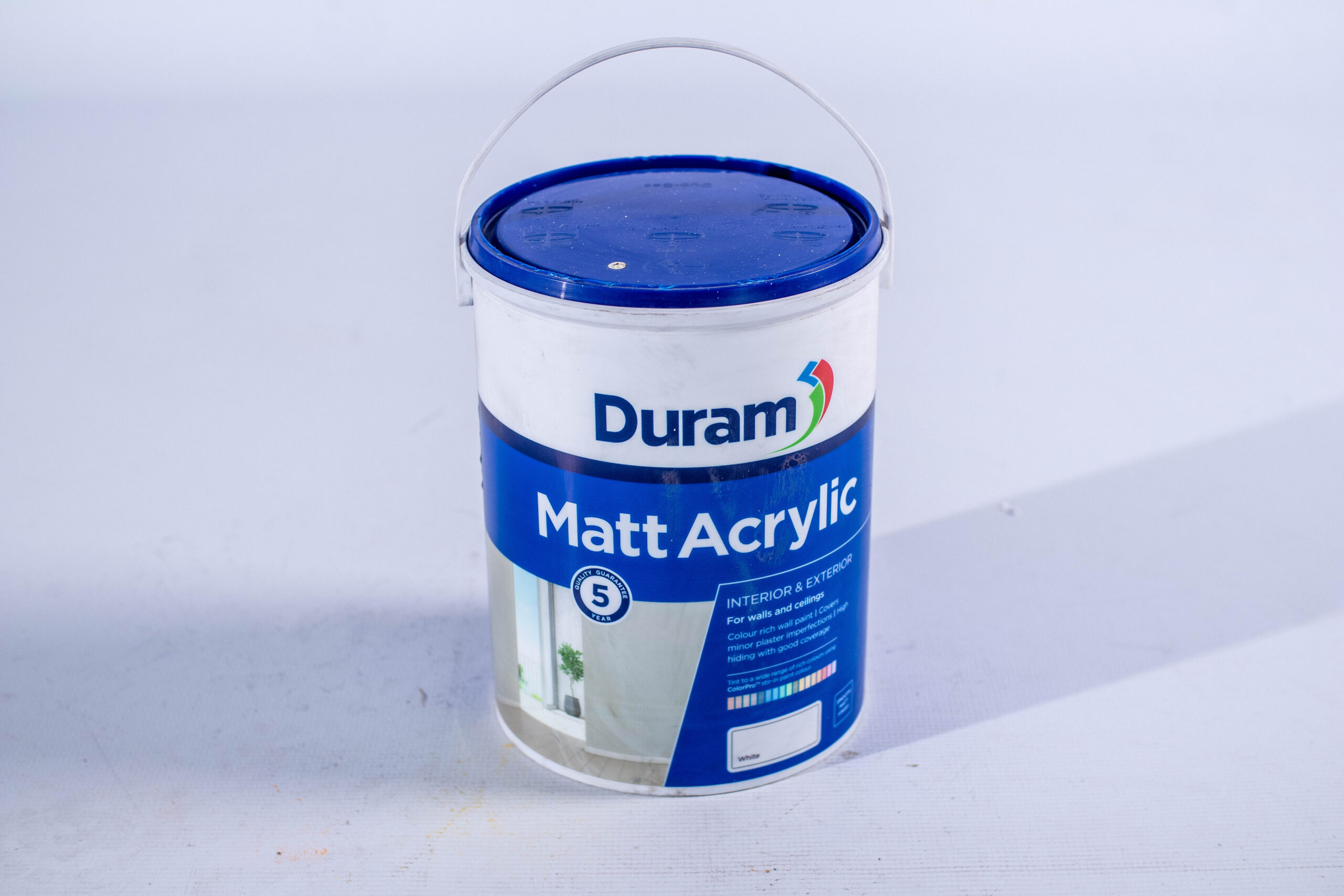 Duram Matt Acrylic Pva Chena White 5L
